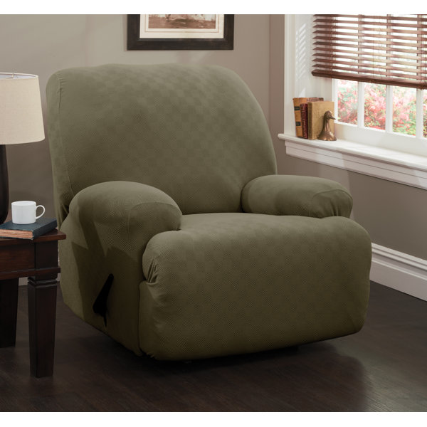 Red Barrel Studio® Jumbo Box Cushion Recliner Slipcover & Reviews Wayfair